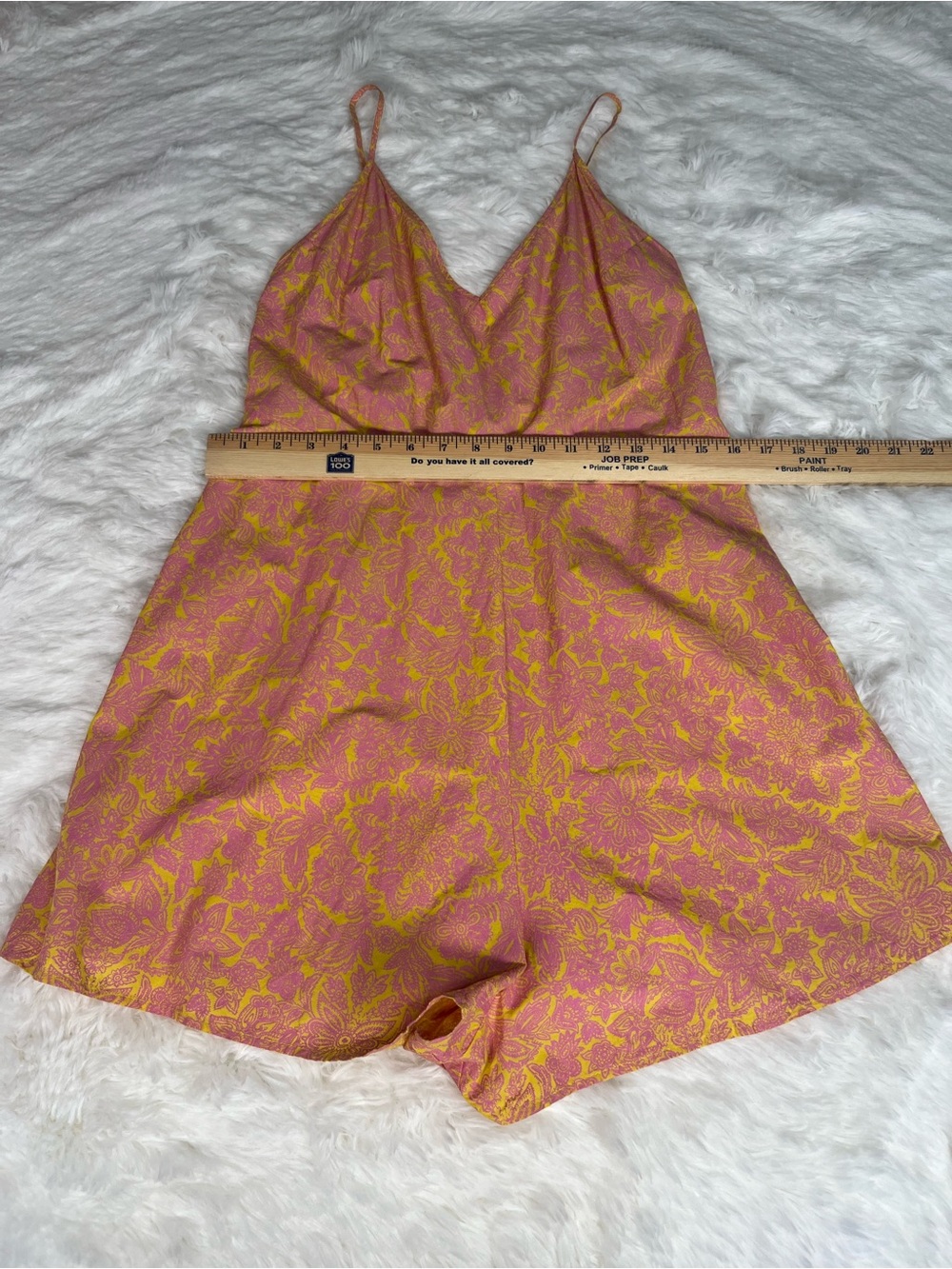 Anthropologie Lilka Saffron Romper Size Medium - Picture 6 of 7